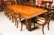 Antique 12ft Elizabethan Revival Pollard Oak Dining Table 19th C and 14 chairs | Ref. no. 09642a | Regent Antiques