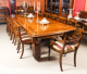 Antique 12ft Elizabethan Revival Pollard Oak Dining Table 19th C and 14 chairs | Ref. no. 09642a | Regent Antiques