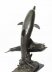 Vintage Bronze Statue of Dolphins Riding the Waves Late 20th C | Ref. no. 09747a | Regent Antiques