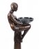 Vintage 5ft Biba Bronze Deco Lady Sculpture 20th Century | Ref. no. 09760a | Regent Antiques