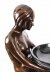 Vintage 5ft Biba Bronze Deco Lady Sculpture 20th Century | Ref. no. 09760a | Regent Antiques