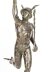 Vintage 6ft 6"  Large Bronze Sculpture of Mercury Hermes  20th C | Ref. no. 09767a | Regent Antiques