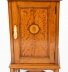 Antique Victorian Satinwood & Inlaid Bedside Cabinet c.1880 19th Century | Ref. no. 09782c | Regent Antiques