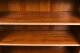 Bespoke Sheraton Revival Low Burr Walnut Open Bookcase | Ref. no. 09862a | Regent Antiques