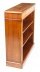 Bespoke Pair Sheraton Style Burr Walnut Low Open Bookcases | Ref. no. 09862b | Regent Antiques