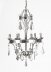 Vintage Silvered Bronze & Mirrored Chandelier Late 20th Century | Ref. no. 09884a | Regent Antiques