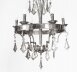 Vintage Silvered Bronze & Mirrored Chandelier Late 20th Century | Ref. no. 09884a | Regent Antiques