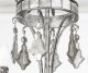 Vintage Silvered Bronze & Mirrored Chandelier Late 20th Century | Ref. no. 09884a | Regent Antiques