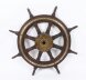 Antique 74cm  Oak and Brass Set 8-Spoke Ships Wheel C 1880 19th Century | Ref. no. 09937a | Regent Antiques