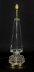 Vintage glass and brass table lamp of obelisk form Mid 20th C | Ref. no. 09971 | Regent Antiques