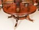 Bespoke 7ft Diameter Flame Mahogany Jupe Dining Table  21st C | Ref. no. 09979a | Regent Antiques