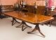 Vintage 14ft Regency Style Dining Table Inlaid Flame Mahogany 20th C | Ref. no. A0745 | Regent Antiques