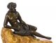 Antique Pair Bronze Semi-Nude Classical Ladies Sculptures / Bookends 19th Cent | Ref. no. A1033 | Regent Antiques