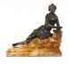 Antique Pair Bronze Semi-Nude Classical Ladies Sculptures / Bookends 19th Cent | Ref. no. A1033 | Regent Antiques