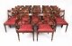 Vintage Set 22 Regency Revival Swag back Dining Chairs 20th Century | Ref. no. A1042x | Regent Antiques