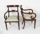 Vintage Set 12  Mahogany Regency Revival  Bar Back Dining Chairs 20th C | Ref. no. A1043 | Regent Antiques