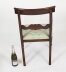 Vintage Set 12  Mahogany Regency Revival  Bar Back Dining Chairs 20th C | Ref. no. A1043 | Regent Antiques