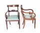 Vintage Set 14 Mahogany Regency Revival  Bar Back Dining Chairs 20th C | Ref. no. A1043 | Regent Antiques