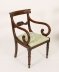 Vintage Set 10  Mahogany Regency Revival  Bar Back Dining Chairs 20th C | Ref. no. A1043K | Regent Antiques