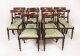 Vintage Set 10  Mahogany Regency Revival  Bar Back Dining Chairs 20th C | Ref. no. A1043K | Regent Antiques