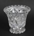 Vintage Cut Glass Crystal Glass Vase  Mid 20th Century | Ref. no. A1082 | Regent Antiques