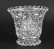 Vintage Cut Glass Crystal Glass Vase  Mid 20th Century | Ref. no. A1082 | Regent Antiques