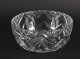 Vintage Large English Crystal Cut Glass Bowl Mid Century | Ref. no. A1113 | Regent Antiques