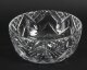 Vintage Large English Crystal Cut Glass Bowl Mid Century | Ref. no. A1113 | Regent Antiques