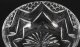 Vintage Large English Crystal Cut Glass Bowl Mid Century | Ref. no. A1113 | Regent Antiques