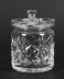 Vintage Cut Glass Crystal Lidded Jar Mid 20th Cent | Ref. no. A1124 | Regent Antiques
