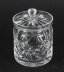 Vintage Cut Glass Crystal Lidded Jar Mid 20th Cent | Ref. no. A1124 | Regent Antiques
