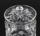 Vintage Cut Glass Crystal Lidded Jar Mid 20th Cent | Ref. no. A1124 | Regent Antiques