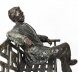 Vintage Larger than Life Size Bronze of Albert Einstein on a Garden Bench 20th C | Ref. no. A1160 | Regent Antiques