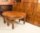 Stunning Bespoke Handmade 14ft Marquetry Burr Walnut Dining Table | Ref. no. A1203 | Regent Antiques