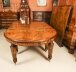 Stunning Bespoke Handmade 14ft Marquetry Burr Walnut Dining Table | Ref. no. A1203 | Regent Antiques