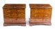 Superb Bespoke Pair of Burr  Walnut Bedside Chests Cabinets With Slides | Ref. no. A1211 | Regent Antiques