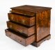 Bespoke large  Pair of Burr  Walnut Bedside Chests Cabinets With Slides | Ref. no. A1211b | Regent Antiques