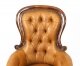 Antique Pair English Victorian  Mahogany Spoonback Leather Armchairs 19th C | Ref. no. A1219 | Regent Antiques