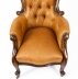 Antique Pair English Victorian  Mahogany Spoonback Leather Armchairs 19th C | Ref. no. A1219 | Regent Antiques