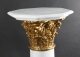 Vintage 4ft White Marble and Ormolu Mounted Pedestal 20th Century | Ref. no. A1246a | Regent Antiques