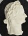 Antique Italian Marble Profile Plaque of Roman Emperor Claudius 19th Century | Ref. no. A1270 | Regent Antiques
