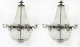 Antique Pair Louis Revival 20 light Ballroom Cut Crystal Tent Chandeliers c1920 | Ref. no. A1513 | Regent Antiques