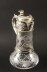 Antique Victorian Sterling Silver Gilt and Cut Crystal Claret Jug 1873 19th C | Ref. no. A1590 | Regent Antiques
