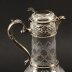 Antique Victorian Sterling Silver Gilt and Cut Crystal Claret Jug 1873 19th C | Ref. no. A1590 | Regent Antiques