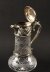 Antique Victorian Sterling Silver Gilt and Cut Crystal Claret Jug 1873 19th C | Ref. no. A1590 | Regent Antiques