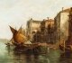 Antique Oil Painting Grand Canal Alfred Pollentine Dated 1877 19th C  90x140cm | Ref. no. A1611 | Regent Antiques