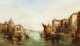 Antique Oil Painting Grand Canal Alfred Pollentine Dated 1877 19th C  90x140cm | Ref. no. A1611 | Regent Antiques