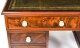 Antique 4ft Victorian Flame Mahogany Partners Pedestal Desk 19th C | Ref. no. A1616 | Regent Antiques