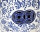 Vintage Pair Japanese  Blue & White Ceramic Garden Seats 20th Century | Ref. no. A1682 | Regent Antiques