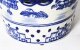 Vintage Pair Japanese  Blue & White Porcelain Garden Seats 20th Century | Ref. no. A1692a | Regent Antiques